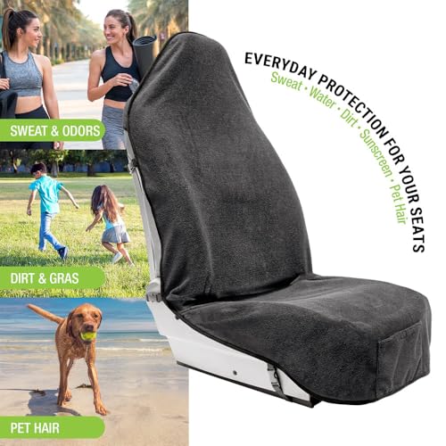 Funda de asiento de toalla para conductor deportivo en Skoda Superb 4 2024 2025 3