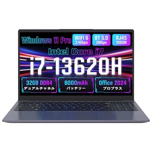Amazon.co.jp: OFFICE 2024 搭載ノートパソコンゲーミング Core i7