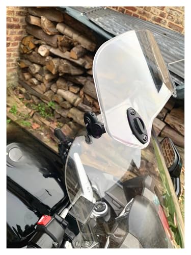 Pare-brise Pulsar RS200 réduit fatigue cervicale déflecteur moto