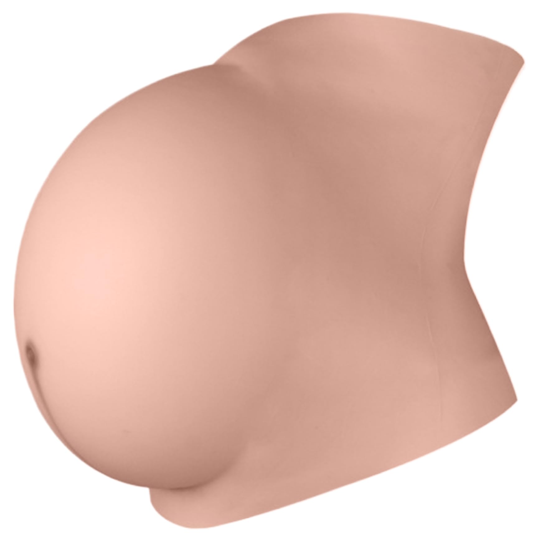 Fake Pregnant Belly 6-8 Months Fake Pregnancy Belly Realistic Silicone Artificial Baby Bump Soft Skin Touch Wearable Pregnant Belly Bodysuit for Actor Performance Maternity, Artificial Baby Bump