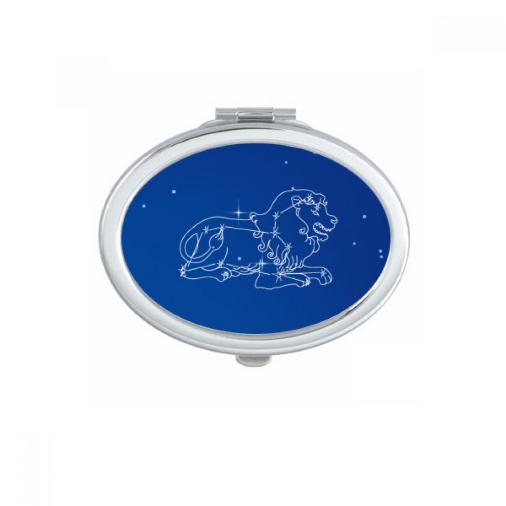 Miroir ovale Leo Constellation parfait pour votre sac à main en voyage