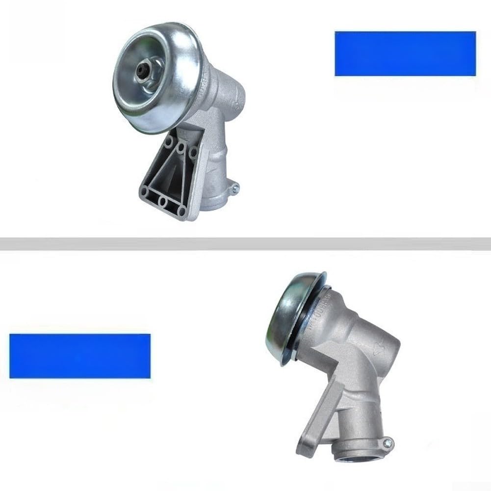 Cabezal de cepillo de aluminio 28 x 10/32 x 10 dientes, para Oleo para MAC EM780, pieza de repuesto ligera para recortadora forestal, disco de corte plateado para patio de jardín (A)