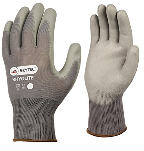 Skytec Gants sky30-s rhyolite-pu Gant, Taille : S, Gris (Lot de 2) Cover