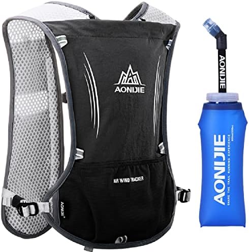 Azarxis Hydration Backpack 5L Running Vest Pack Runner Rucksack Lightweight for Men Women Youth Outdoor Cycling Trail Race Marathon Hiking Climbing Jogging