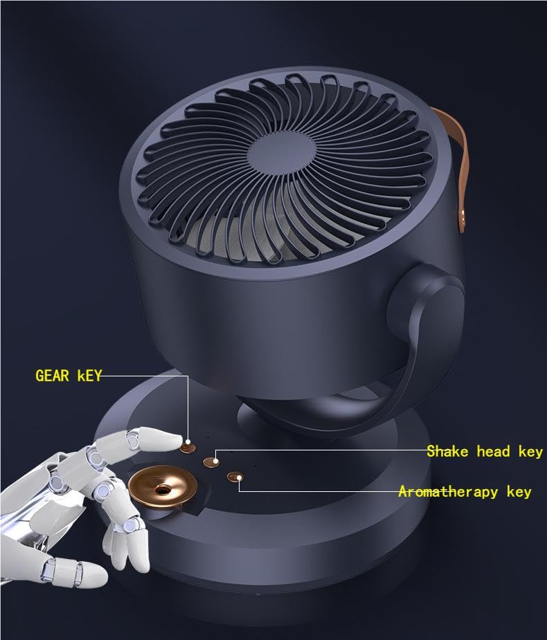Miniatura 7 de Ventilador de circulación de aromaterapia de escritorio