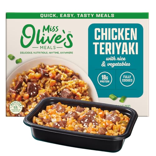 Miss Olive’s Teriyaki Chicken & Rice Ready Meal – 6