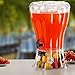 2 Pack Cold Beverage Drink Dispenser Unbreakable 3.5 Gallon BPA Free with Ice Cone, Parties, Weddings, Catering, Events