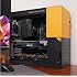 Geometric Future M4 King Arthur Black mid/Mini Tower, E-ATX/ATX Gaming Case, Glass/ 1.2mm Steel, Vertical Air Tunnel Design, Type C, 360/240 Radiator, Vertical GPU Mount, GEO-M4-KAB(PC Case ONLY)