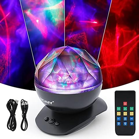 SOAIY Star Projector with Aurora Lights, Galaxy Projector with White Noise, Remote Control, Northern Lights Projector with Timer Dimmer for Bedroom, Ceiling, Room Decor, Gifts for Kids Adults Cover
