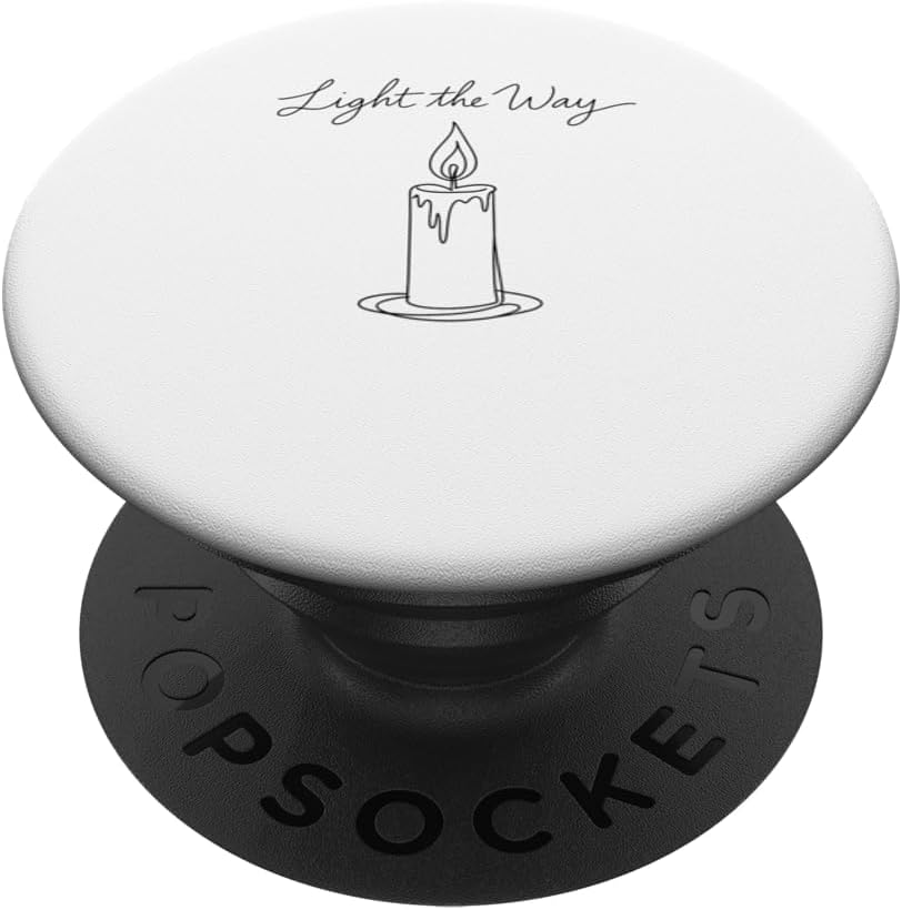 Light The Way Funny Candle Maker Chandler Soy Gift PopSockets Adhesive PopGrip