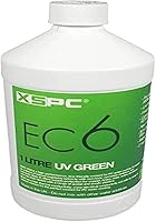 Vista 7 de XSPC EC6 - Refrigerante para PC de alto rendimiento, opaco, 33.8 fl oz, verde UV