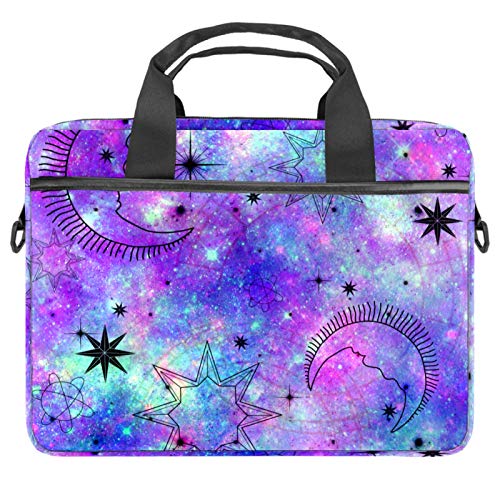 Bolso bandolera para portátil de 13 a 14 pulgadas con estampado galáctico