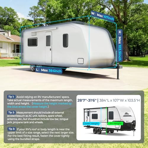 RVMasking 9-Layer RV Cover 28-31ft