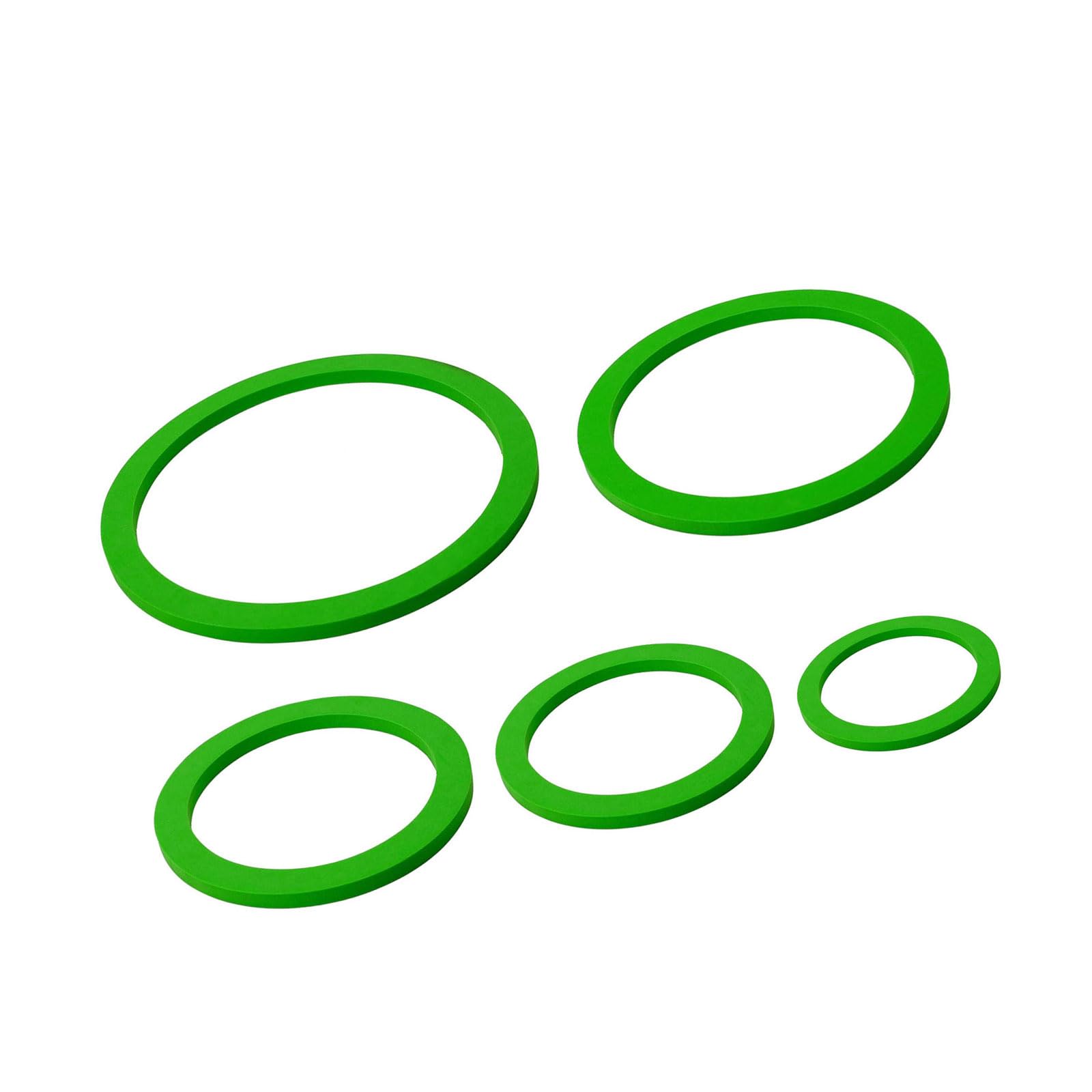 CUNZJIA Aquariums Floating Plant Rings Fish Feeding Rings Square Round Floating Aquaponic Plant Cultivation Set of 5