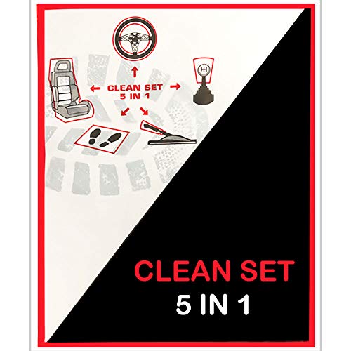 Dialann Kit de Protection habitacle Housse Siege Volant Tapis Voiture 5 en 1 (100)