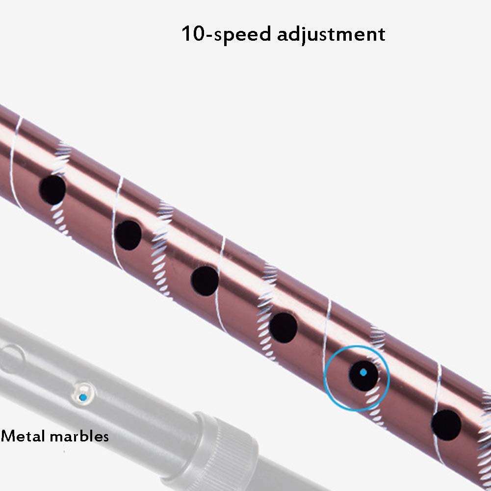 Aluminiowe kule, regulowane kule (74-96,5 cm), dziesięciostopniowa regulacja wysokości, ze światłami LED, maksymalne obciążenie 120 kg Interesting