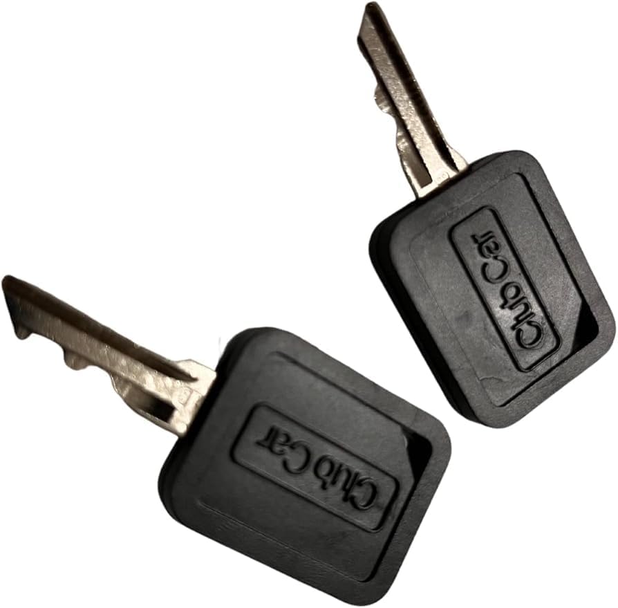 Miniatura 1 de ROMO Trade Original Club Car SETX2 Llaves 1B para Carryall 2014 en adelante y Tempo y en adelante Vehículos de litio OEM1 05068002 y 101974701