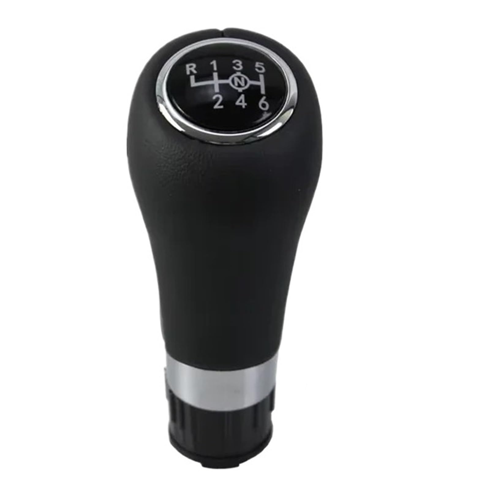 SAUANMNKTP Gearshift Knob for Benz C-Class W203 2004-2007 6 Speed Manual Car Shift Gear Stick Knob 14.5mm
