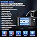 XTOOL D8W OBD2 Scanner Diagnostic Tool Wireless Bidirectional Scan Tool with Topology, ECU C0ding, 42 Reset, Active Tests, Crankshaft Relearn, All System PMI, CANFD/DoIP FCA, 3-Yr Update