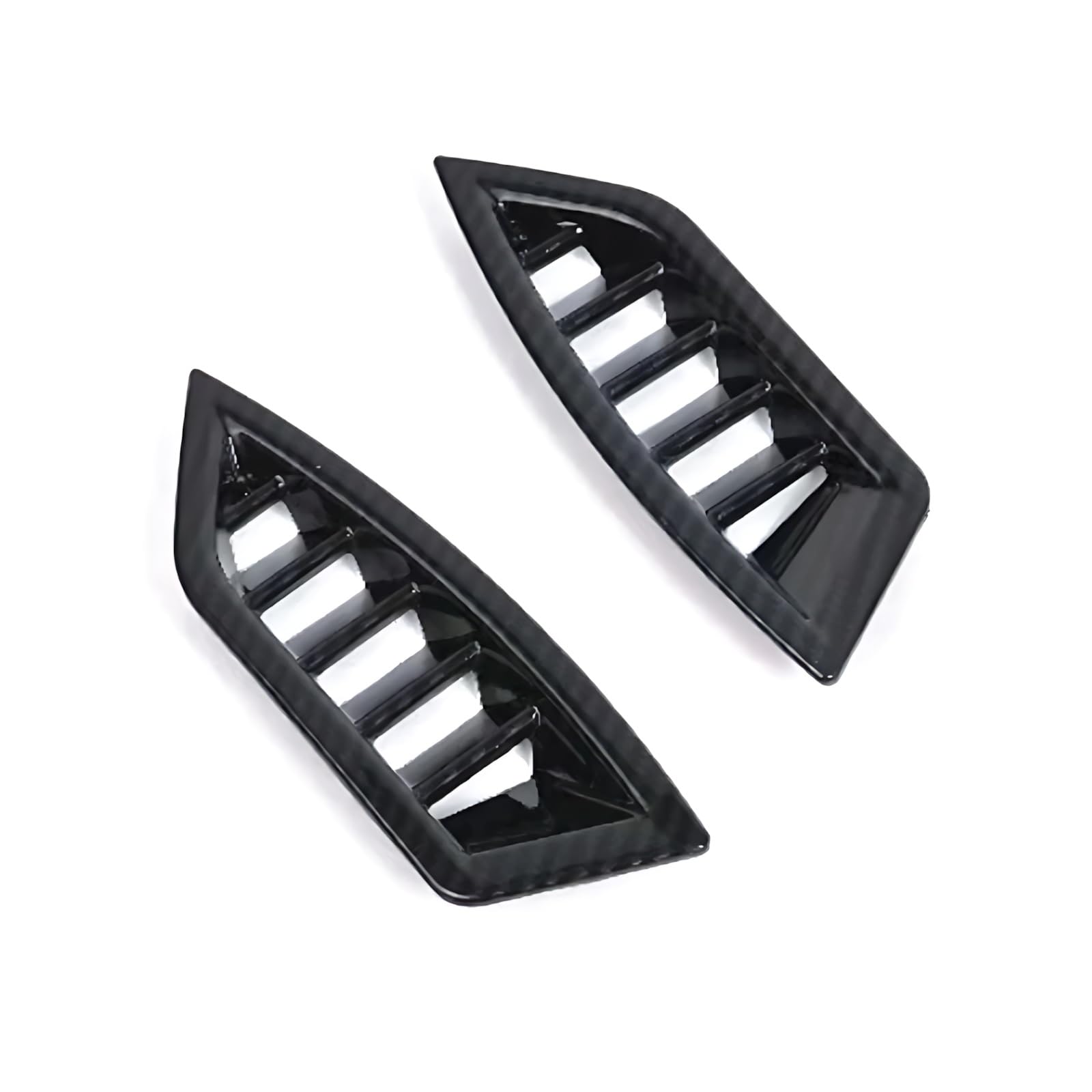 Dashboard Trim Air Vent Compatible with Subaru for Impreza XV for Crosstrek 2018-2022 LHD Car Dashboard Air Vent Trim Frame Air Outlet Decorative Cover Sticker
