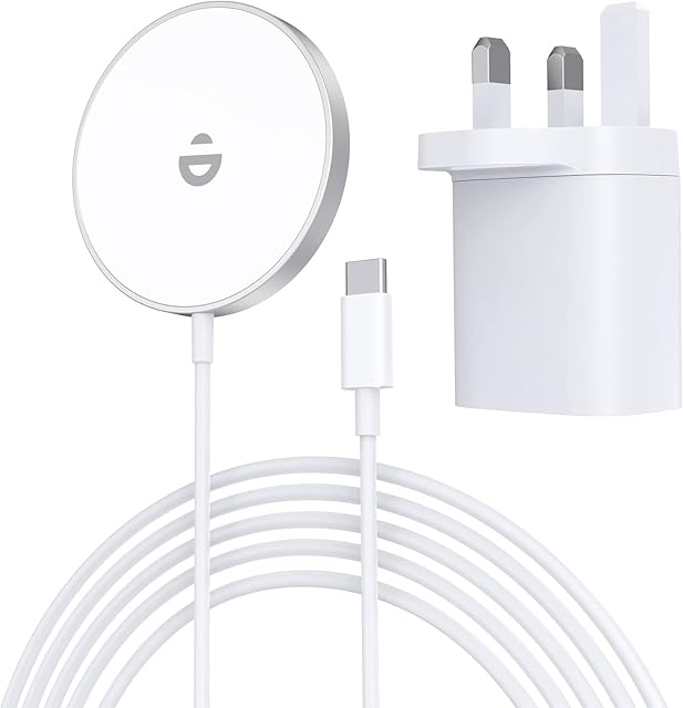 Magnetic Wireless Charger Compatible with iPhone 14/14 Pro/14 Plus/14 Pro Max/iPhone 13/13 Pro/13 Pro Max/13 Mini/iPhone 12, Umaniy 15W Max Mag-Safe Charger Pad with PD 20W USB C Charger+5ft Cable