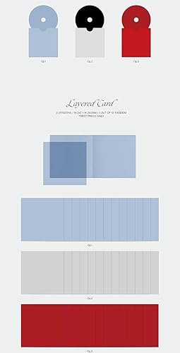 Miniatura 3 de Diecisiete Attacca 9 Contenido del Mini Álbum+Póster 1p+Juego de Tarjeta de Fotografía de Mensaje+Seguimiento (RANDOM)