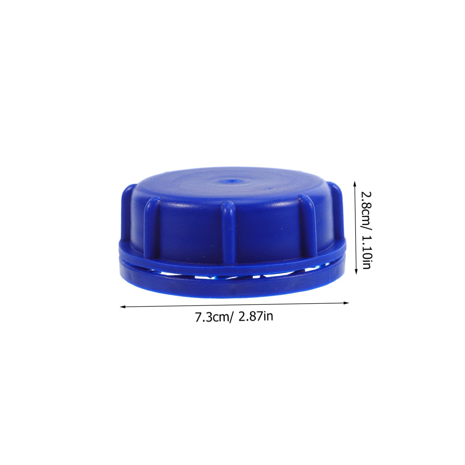 SOLUSTRE Breathable Sealing Caps 6pcs Plastic Storage Tank Lid for Home Medical Lab Use Small Bucket Lid Only