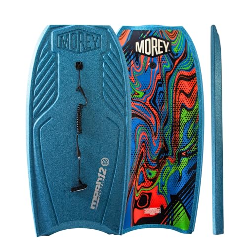 MOREY® Mach 12 MDS ECO-TECH, 42.5' The Original Bodyboard. Fully Recyclable Body Board for Beach, Re-Engineered 2025 Model