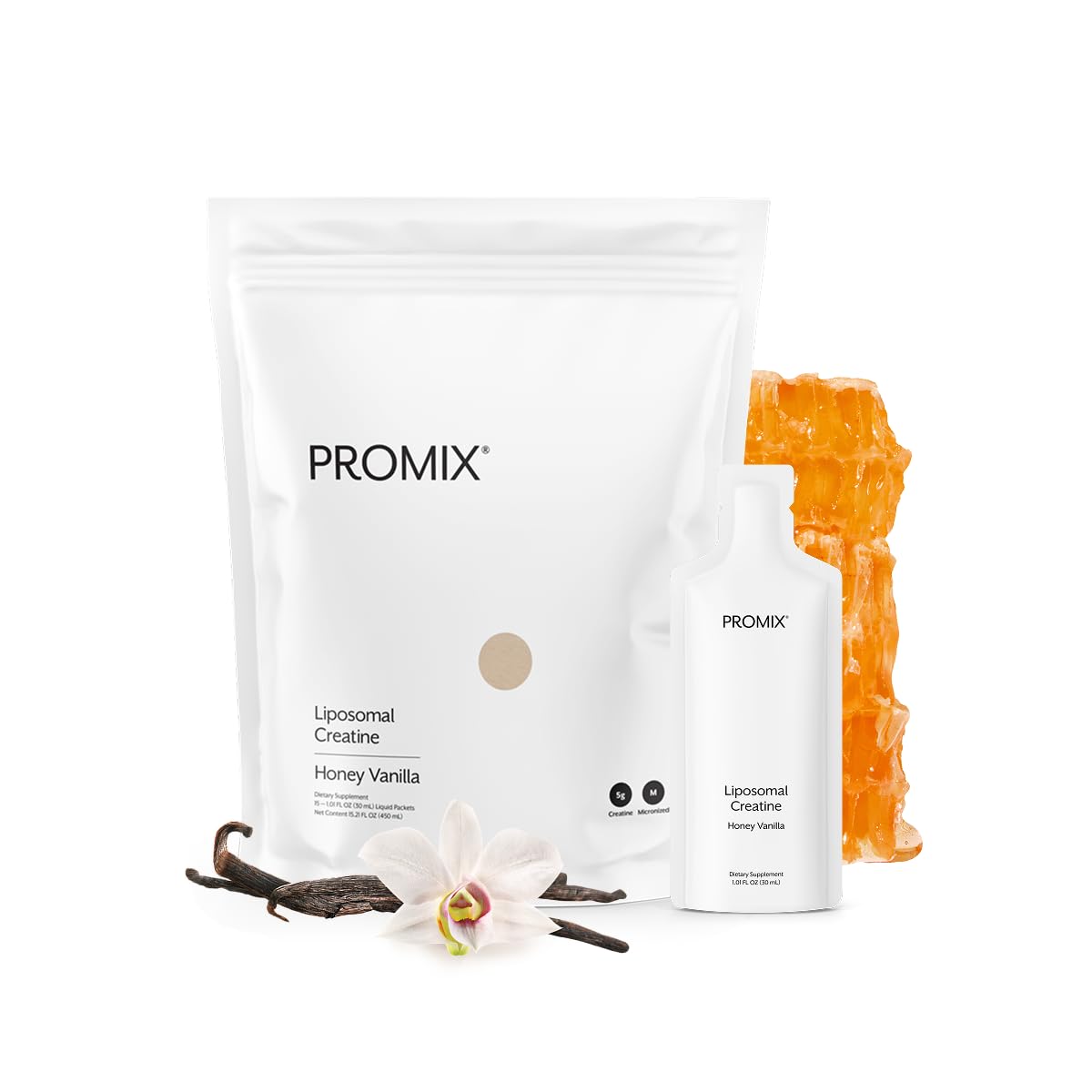 ProMix Nutrition Liposomal Creatine Supplement - Honey Vanilla - 15 Serving