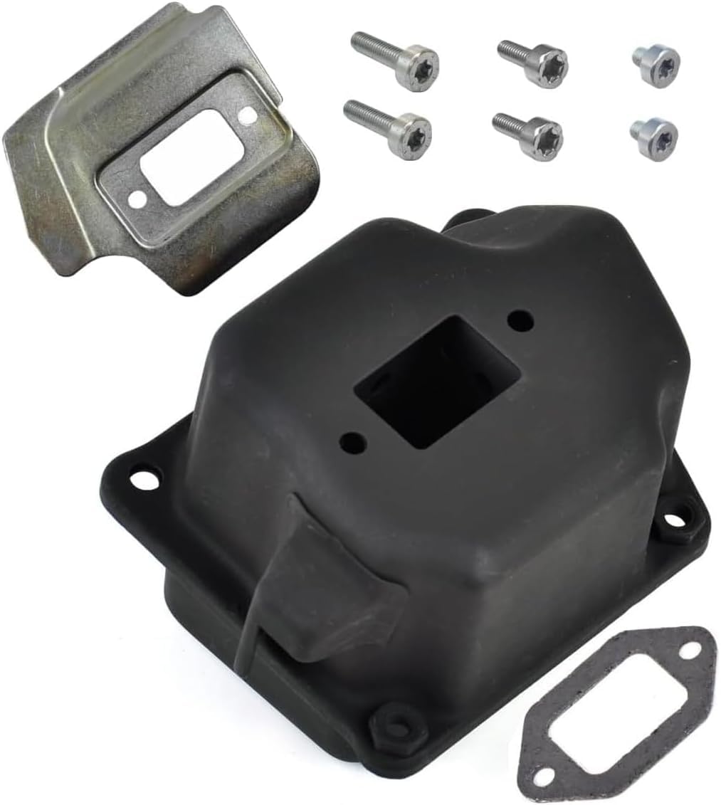 #11251400609 Chainsaw Muffler Exhaust Fits 034 036 MS340 MS360 MS360C Volume Suppressor Replacement Parts NEW Compatible with Stihl