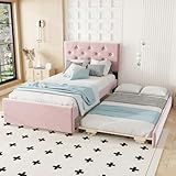 Matériaux de haute qualité : Ce lit est fabriqué à partir d'une combinaison de velours et de MDF, garantissant robustesse et durabilité. La texture naturelle du velours apporte une atmosphère chaleureuse et naturelle à votre chambre, créant un environnement accueillant pour le sommeil.