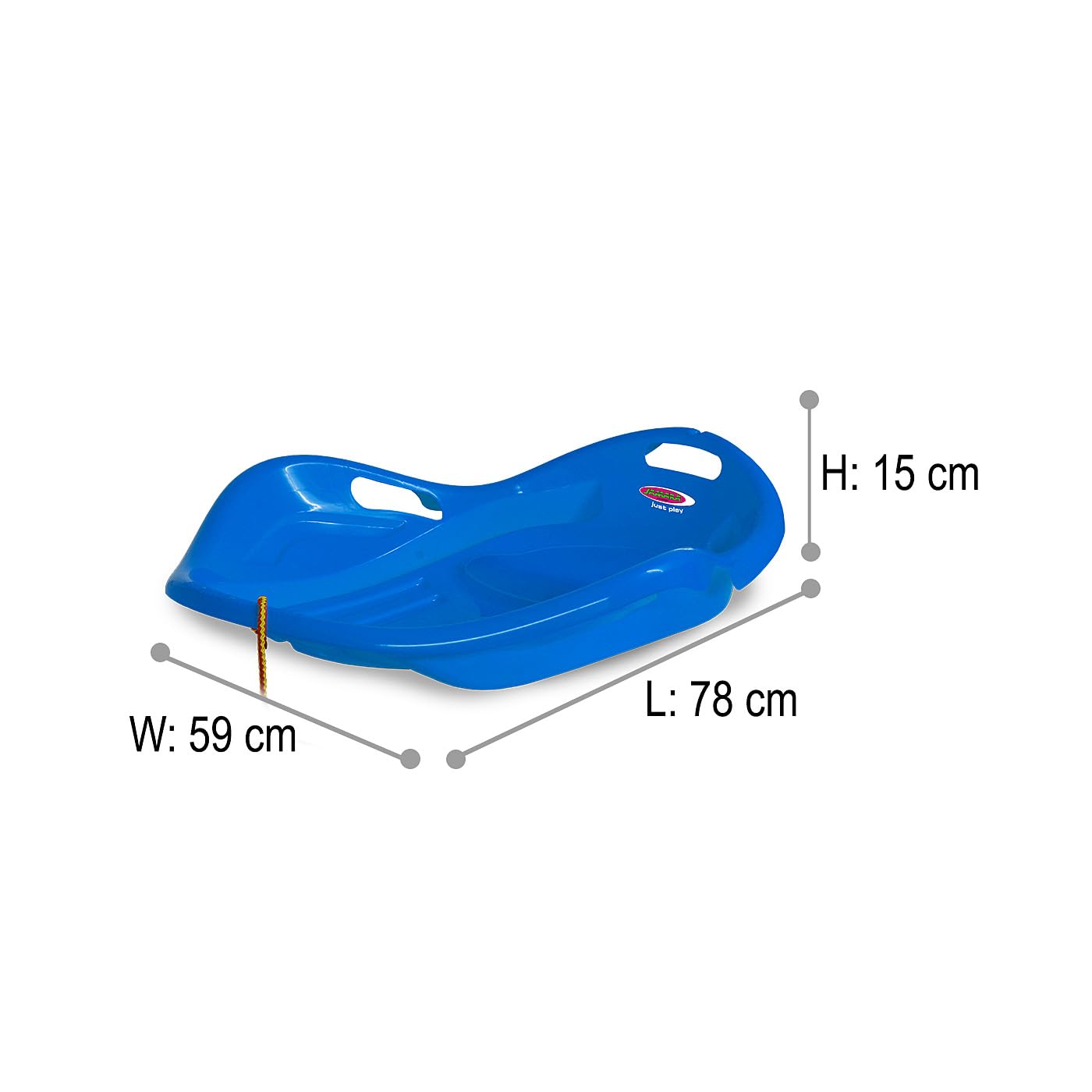 JAMARA TRINEO SNOW PLAY BOB SPEED 78 CM AZUL 3+