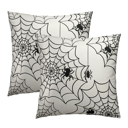 Halloweenthrowpillowcovers20x20setof2spiderwebautumnseasonholidaydecorativepillowcasesfarmhousecushioncoverforsofabedroomcouchhomedecor Urban Country Home Decor Halloween throw pillow covers 20×20 set of 2 spider web autumn season holiday decorative pillow cases farmhouse cushion cover for sofa bedroom couch home decor urban country home decor