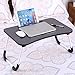 Produktbild Huaxiangoh Notebook-Tisch, Laptop-Betttisch, Frühstück Serviertablage,Notebookständer, Lese Tisch Stabiler Tragbarer, Bett Tablett mit Tassenschlitz, Multifunktionstisch mit Tassenschlitz