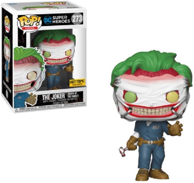 Funko DC Super Heroes Pop! Heroes The Joker (Death of The Family) Vinyl Figure Hot Topic Exclusive Multi None
