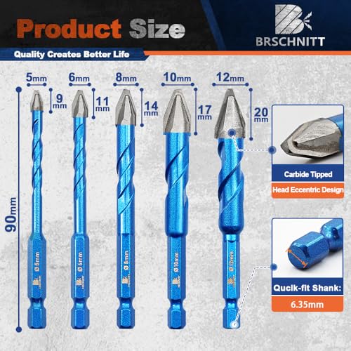Set de Brocas Diamante BRSCHNITT 11 piezas miniatura 2