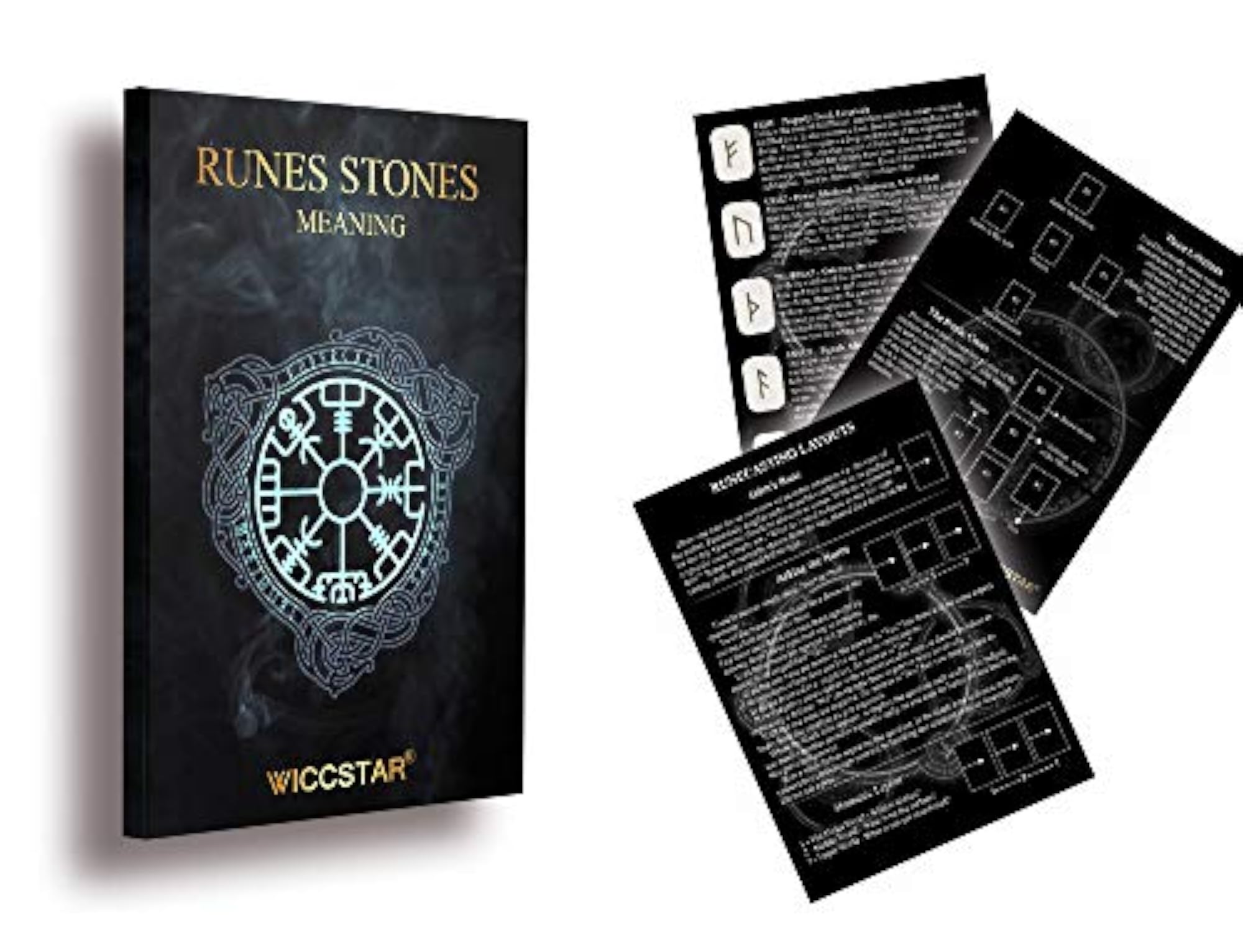 Rune Stones Set with Manual for Beginners and 5 Layouts