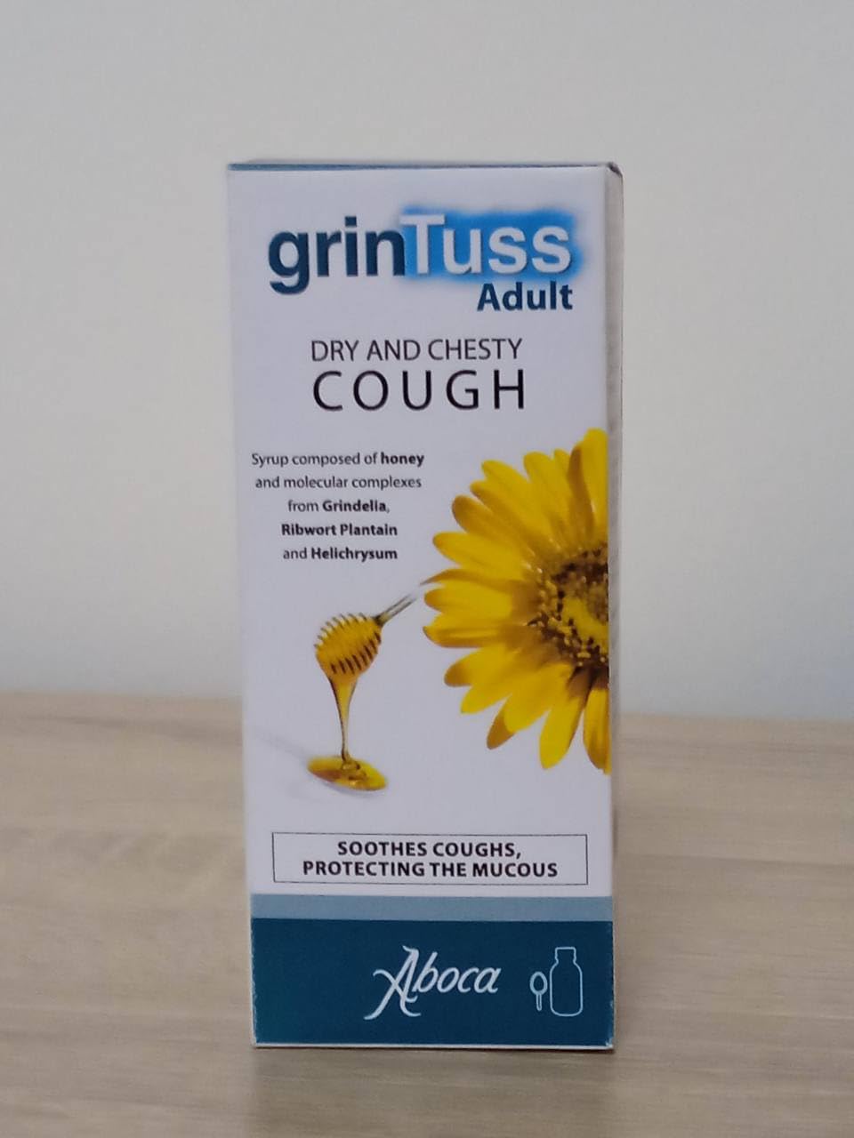 GrinTuss Syrup for Adults 210g by Aboca