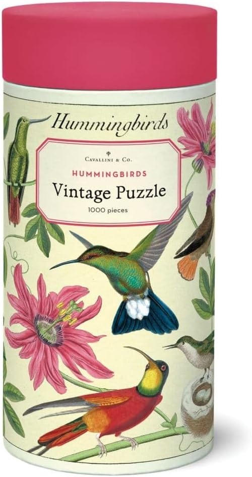Cavallini 1000 Piece Puzzle, Hummingbirds (PZL/HUM)