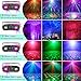 Party Disco Ball, Dj Disco Light Strobe Dance Sound Activated with Remote Control Stage Rave Karaoke Light Ocean Star Projector for Club Dancing Parties KTV Christmas Halloween Birthday Glow Party