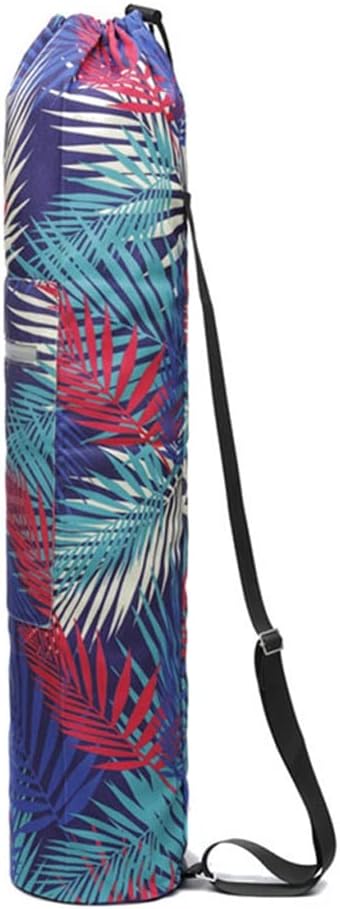Fashion Outdoor Exercise Accessories Floral Printed Yoga Mat Bag with Adjustable Strap