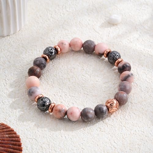 30th 40th 50th 60th 65th 70th 75th 80th Birthday Gifts for Women Bracelets 50 60 65 70 Year Old Natural Stones Happy Birthday Bracelets for Women2