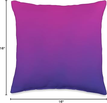 Purple Throw Pillow