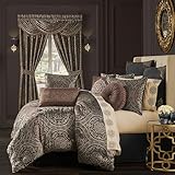 Five Queens Court Monaco Queen 4Pc. Comforter Set, Chocolate, 92X96