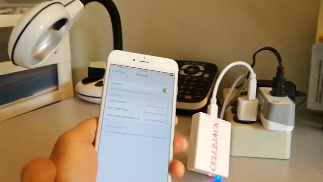 CELL2JACK　携帯-固定電話　接続アダプター CELL2JACK - Cellphone to Home Phone Adapter, Make and