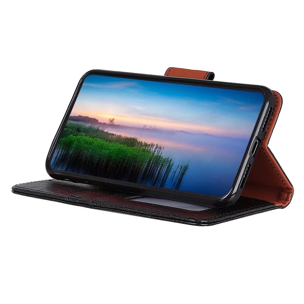 Étui Portefeuille TEYYOS Pour Vivo Y36 4G – Cuir PU Et TPU – Motif Papillon 3D Bleu – Fentes Cartes Et Argent