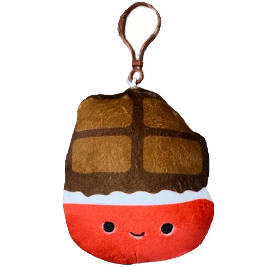 Squishmallow Oficial Kellytoy Food Squad Plush Toys Soft Plush Animal (8 Inch, Scarlett Strawberry) — view 13