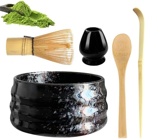 Matcha Set 3-teilig - Bambus Besen Und Löffel Für Teezeremonie