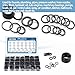 Gofira 1566Pcs of 27 Varieties of O-Ring Seal Kit in Nitrile Rubber Material for Automotive, Plumbing, Air & Water Fitting Seal Leak Repair