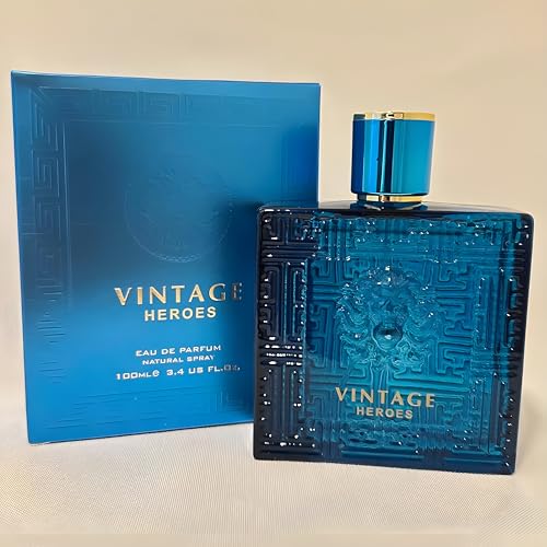 Bexter Vintage Heroes Eau de Parfum for Men 3.4 Oz (100ml) Natural Spray